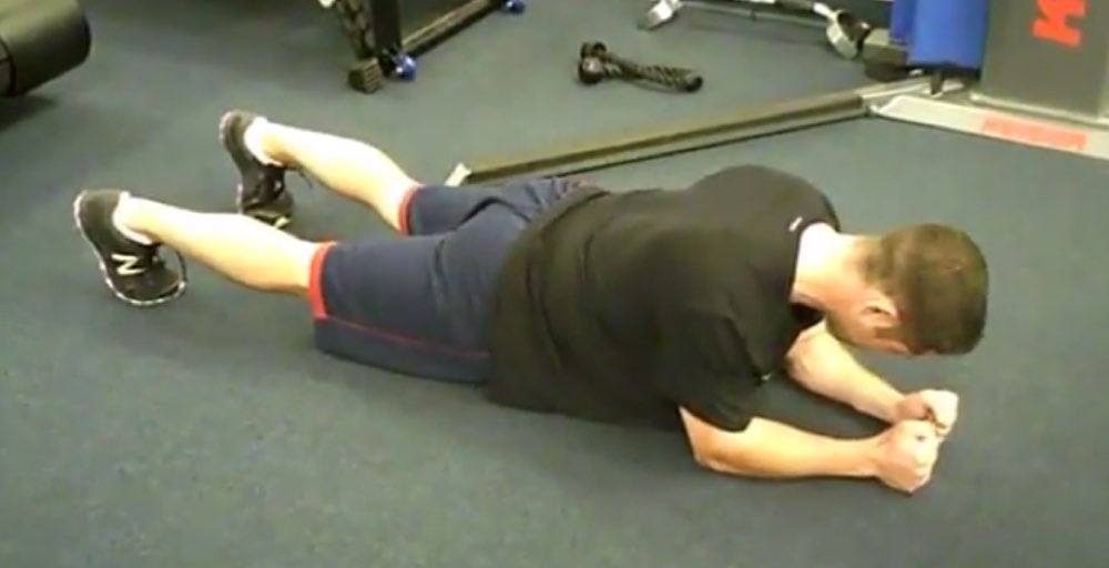 Plank - core training