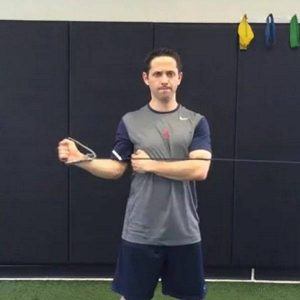 Shoulder activation throwing program