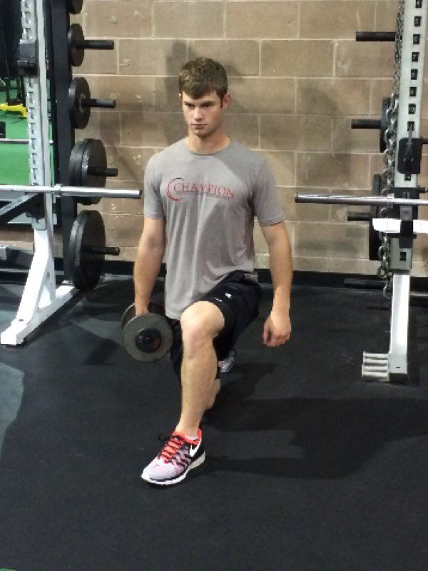 The Effect of Ipsilateral and Contralateral Loading on Muscle Activity During the Lunge