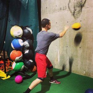 medicine ball pitching velocity