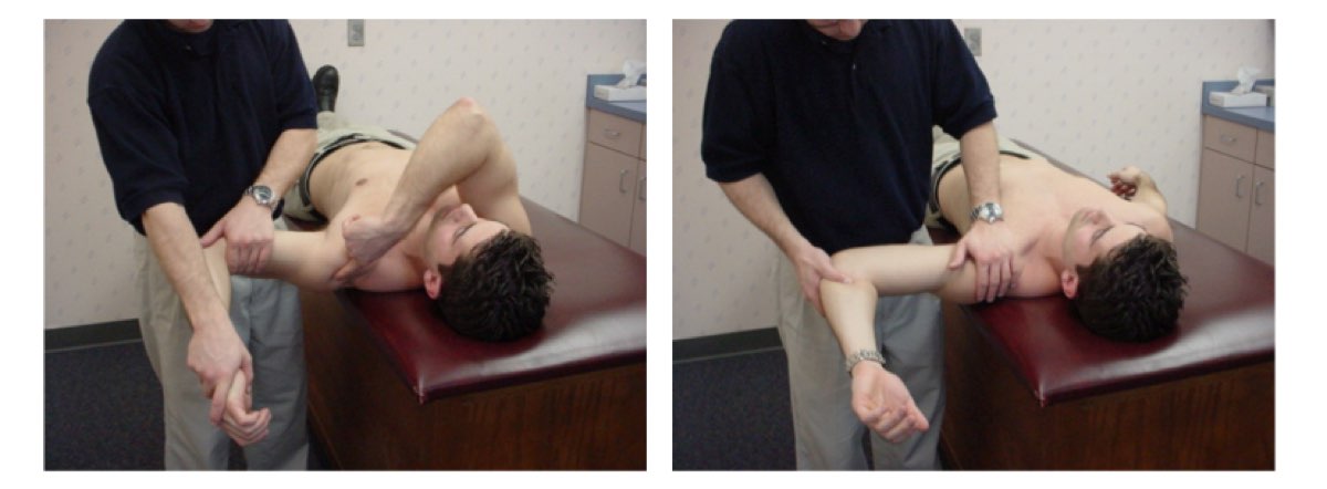 how to assess shoulder internal impingement