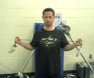 W Exercise - Shoulder External Rotation