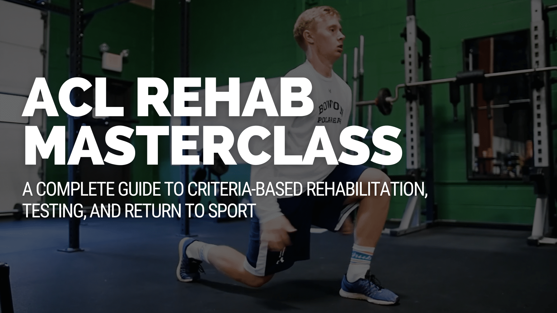 ACL Rehab Master Class. Mike Reinold, Dan Pope, Kevin Coughlin.