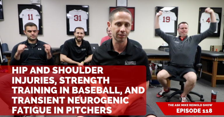 Correlation Between Hip and Shoulder Injuries, Strength Training in Baseball, and Transient Neurogenic Fatigue in Pitchers