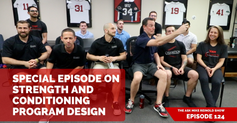 Special Episode on Strength and Conditioning Program Design