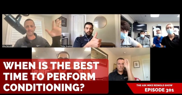 When is the Best Time to Perform Conditioning?