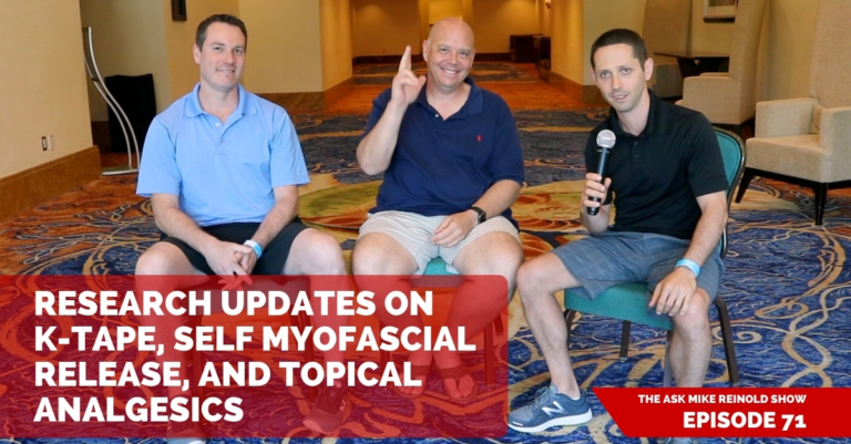 Research Updates on K-Tape, Self Myofascial Release, and Topical Analgesics