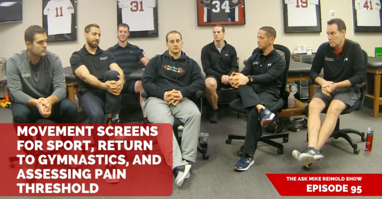 Movement Screens for Sport, Return to Gymnastics, and Assessing Pain Threshold