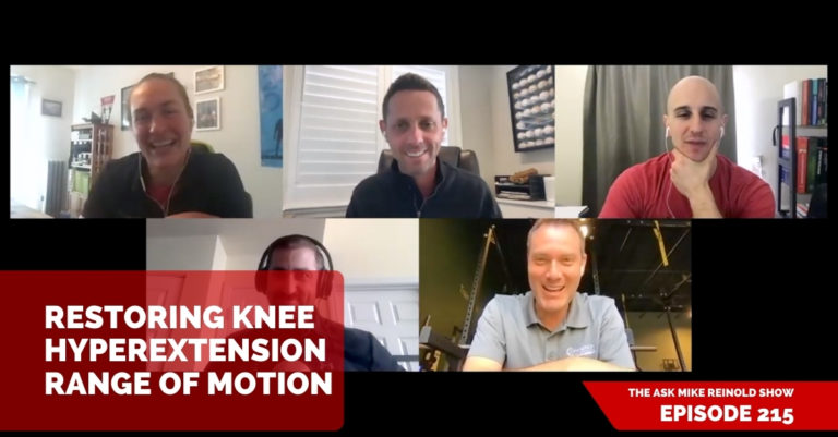 Restoring Knee Hyperextension Range of Motion