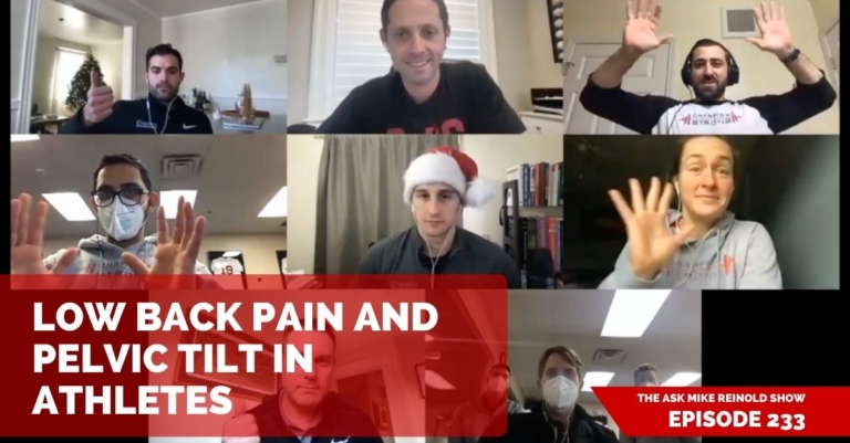 Low Back Pain and Pelvic Tilt in Athletes