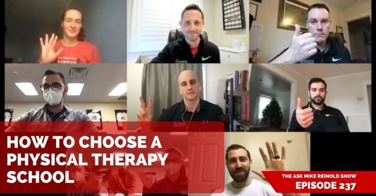 How to Choose a Physical Therapy School