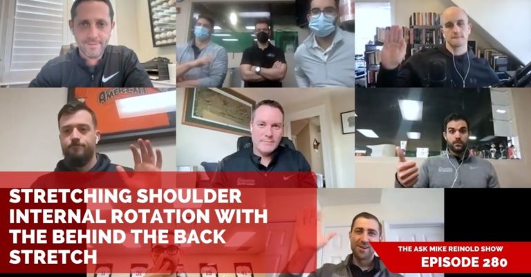 Stretching Shoulder Internal Rotation with the Behind the Back Stretch