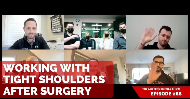Working with Tight Shoulders After Surgery