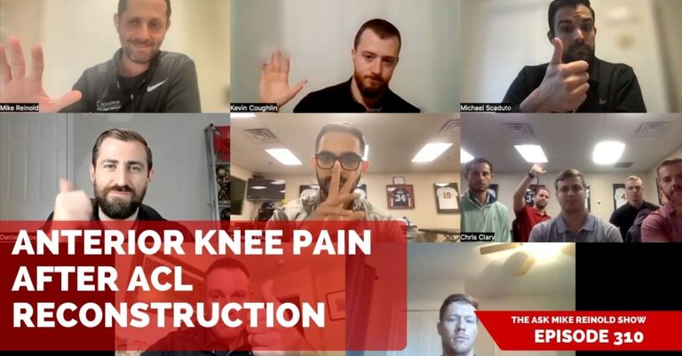 Anterior Knee Pain After ACL Reconstruction