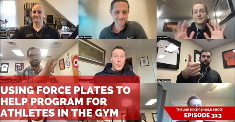 Using Force Plates to Help Program for Athletes in the Gym