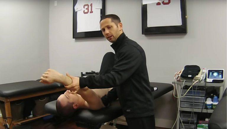Assessing for Lat and Teres Tightness with Overhead Shoulder Mobility