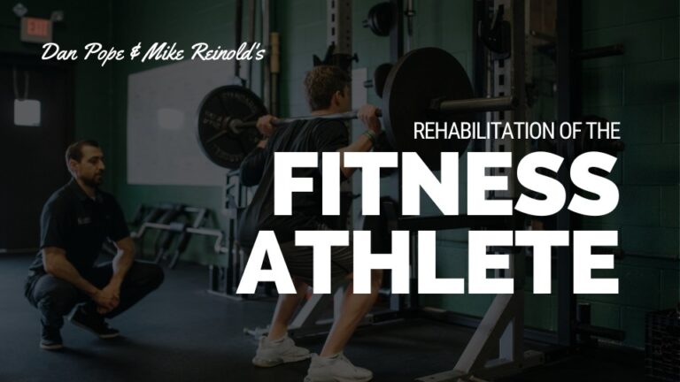 Rehabilitation of the Fitness Athlete Online Course