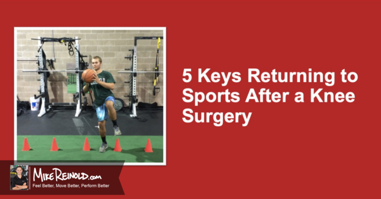 5 Keys to Returning to Sport After a Knee Surgery