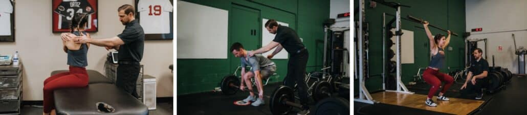 rehabilitation of the fitness athlete - multiple pics